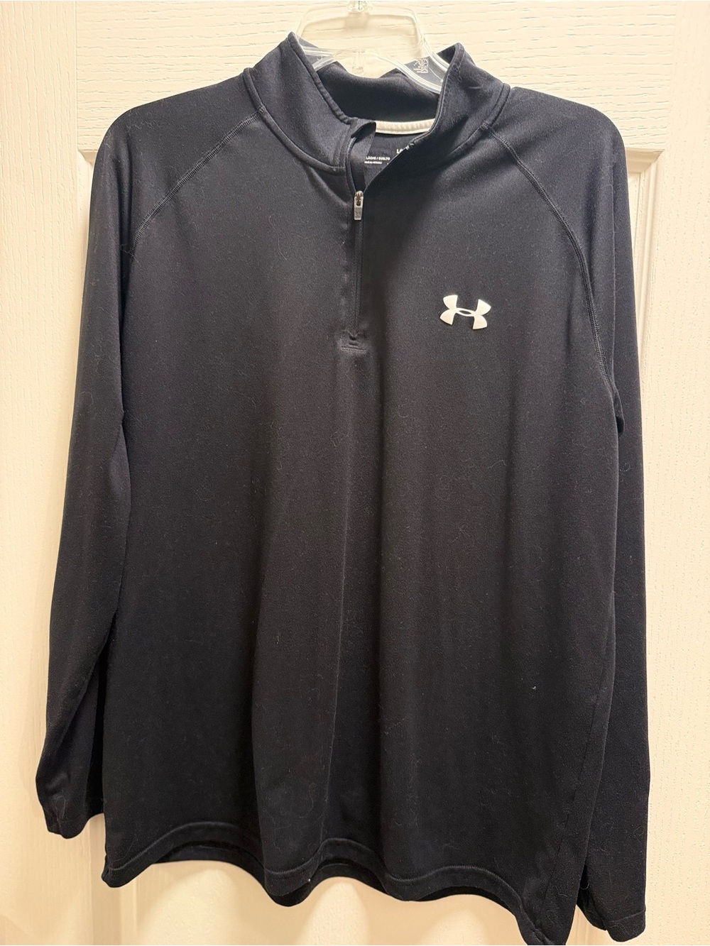 Under Armour Black Men’s Half-Zip Performance Pullover - Picture 3 of 5
